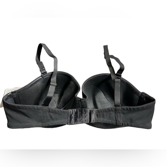 SMART & SEXY black Light Lined underwire Strapless bra w multiway straps 36C NWT - Picture 3 of 6